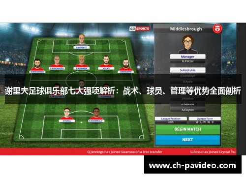 谢里夫足球俱乐部七大强项解析:战术、球员、管理等优势全面剖析 谢里夫足球俱乐部七大强项解析:战术、球员、管理等优势全面剖析